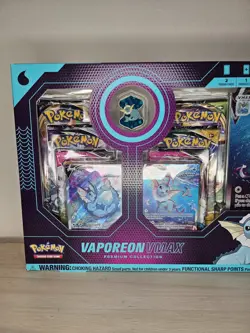 Pokemon Vaporeon VMAX Premium Collection Box Brand New Sealed - Image 2