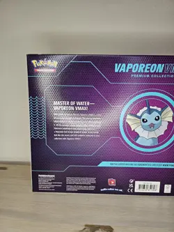 Pokemon Vaporeon VMAX Premium Collection Box Brand New Sealed - Image 5