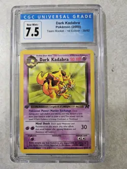 Dark Kadabra 39/82 Team Rocket Regular for sale online - Image 1