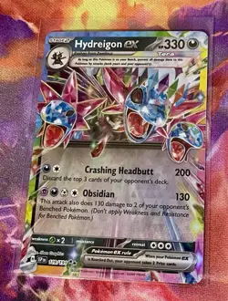 Hydreigon ex - 119/191 - SV08: Surging Sparks - Pokemon TCG - NM - HOLO - Image 1