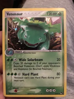 Pokemon TCG - Venusaur 6/17 Holo Rare - POP Series 2 - LP - Image 1