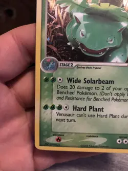 Pokemon TCG - Venusaur 6/17 Holo Rare - POP Series 2 - LP - Image 5