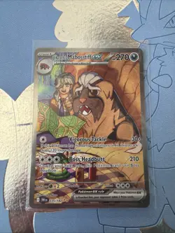 Pokemon Arven's Mabosstiff EX 235/182 Destined Rivals NM Condition - Image 1