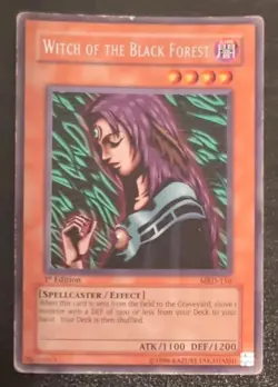 Witch Of The Black Forest #MRD-116 Yugioh! 1st Edition Rare Heavily Played - Image 1
