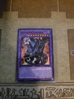YUGIOH TCG GUARDIAN CHIMERA RA02-EN023 SUPER 1ST EDITION - Image 1