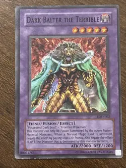 Dark Balter the Terrible LOD-002 Legacy of Darkness Unlimited Super Rare LP - Image 1