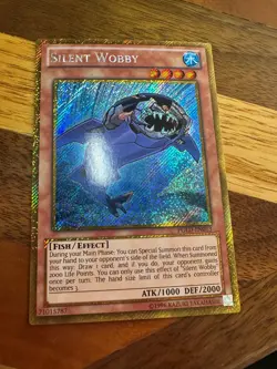 Silent Wobby PGLD-EN013 Unlimited Edition Gold/Secret Rare PL + BONUS - Image 1