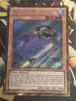 Yugioh: Silent Wobby - PGLD-EN013 - Gold Secret Rare - 1st Edition - LP - Image 1