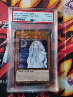 Mislabeled PSA 9 Yu-Gi-Oh! Ghost Mourner & Moonlit Chill 1st Edition QCS Rare - Image 3