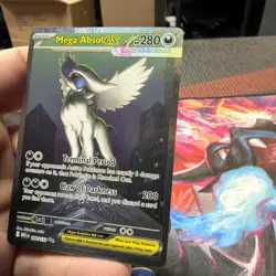 Mega Absol Ex 180/132 Mega Evolution Full Art Ultra Rare Pokemon Card NM - Image 4