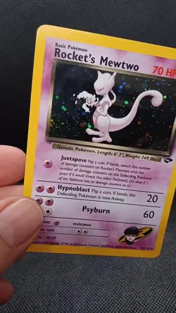 Pokemon TCG WOTC Rockets Mewtwo Gym Challenge Holo Card # 14/132 Unlimited LP/NM - Image 2