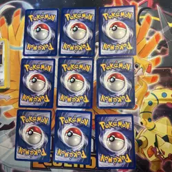 Pokemon Shadowless Base Set Card Lot All Vintage WOTC Old School Fire 51 Cards - Image 3