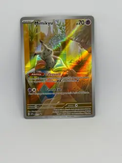 Pokemon Card Mimikyu 075 Paldean Fates HOLO RARE - NM - Image 1