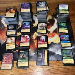 1500+ Card Disney Lorcana TCG Expanded Lot Sets 1-4, C/U/Rare/Super Rare NM/LP - Image 1