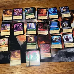 1500+ Card Disney Lorcana TCG Expanded Lot Sets 1-4, C/U/Rare/Super Rare NM/LP - Image 2