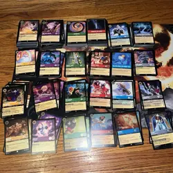 1500+ Card Disney Lorcana TCG Expanded Lot Sets 1-4, C/U/Rare/Super Rare NM/LP - Image 3