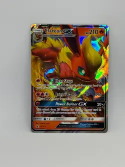 Pokemon Card Flareon GX SM171 Black Star Promo HOLO RARE - NM - Image 1