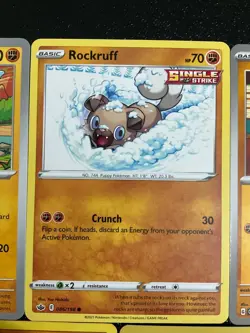 x13 Rockruff Pokemon collection unique cards mixed set Lot. Cute 🐶 - Image 4