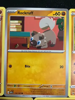 x13 Rockruff Pokemon collection unique cards mixed set Lot. Cute 🐶 - Image 5