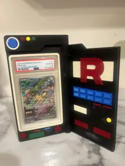 Pokemon Specialty Team Rocket Edition Pokedex PSA Graded Card Holder Frame/Case - Image 4