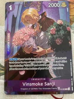 Vinsmoke Sanji OP10-063 OP12 (TR) ENGLISH Legacy of The Master One Piece Cards - Image 1