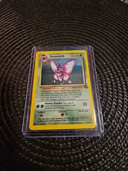 Pokemon TCG Venomoth Holo Rare Card 13/64 Unlimited Jungle Edition - Image 2