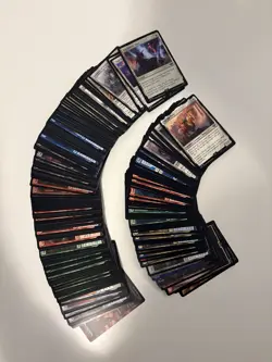 Magic The Gathering Lord Of The Rings 200 Card Lot. Uncommons And Commons. NM - Image 2