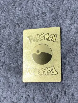 Pokemon Lucario VMax HP460 Crushing Blow Gold Foil Fan Art Card - Image 3