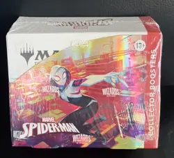 MAGIC THE GATHERING: Marvel SPIDER-MAN Sealed Collector Booster BOX 12 Packs - Image 1