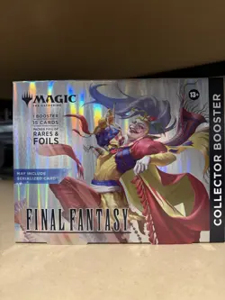Magic The Gathering TCG Final Fantasy Factory Sealed Collector Booster - Image 1