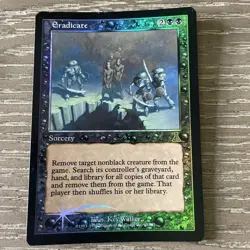 Eradicate 60/143 Foil Urza's Destiny MTG LP Magic: The Gathering - Image 1