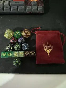 MTG Lord Of The Rings Dice Set - Image 3