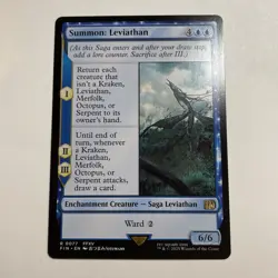 Summon: Leviathan R MTG Final Fantasy M/NM, English - Image 1