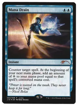 Mana Drain - [Foil] Judge Promos LP - Image 1