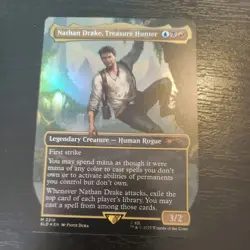 Nathan Drake, Treasure Hunter Foil 2216 Uncharted Secret Lair - Image 1