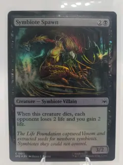 Symbiote Spawn #0011 MTG Marvel's Spider-Man Eternal Common NM Foil - Image 1