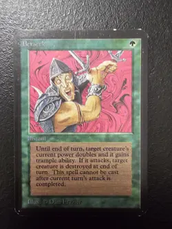 MTG Berserk Alpha Magic the Gathering - Image 1