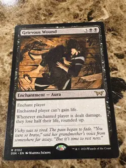 GRIEVOUS WOUND Magic MTG Duskmourn - Image 1