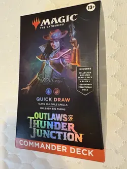 Magic The Gathering Outlaws of Thunder Junction 4 Commander Decks - Complete Set - Image 2