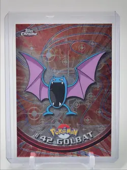 GOLBAT 2000 TOPPS CHROME POKEMON TV ANIMATION EDITION #42 Q2371 - Image 1