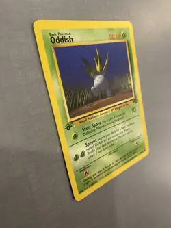 Oddish 58/64 Jungle Set Pokemon TCG Common 1st Edition - Image 3