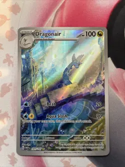 Dragonair 181/165 Pokemon TCG Scarlet & Violet Illustration Near Mint Condition - Image 2