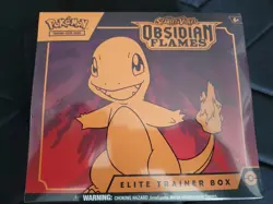 Pokemon: Scarlet & Violet 3: Obsidian Flames Elite Trainer Box 820650853913 - Image 1
