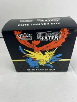 Pokemon TCG: Sun & Moon - Hidden Fates Elite Trainer Box Not Sealed P - Image 1