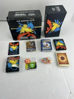 Pokemon TCG: Sun & Moon - Hidden Fates Elite Trainer Box Not Sealed P - Image 3