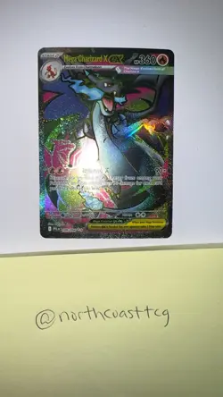 Mega Charizard X ex 109/094 Holo Ultra Rare-Phantasmal Flames-Pokemon TCG-NM - Image 5
