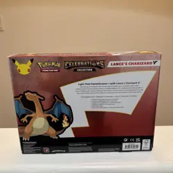 Pokemon TCG: Celebrations Collection Box Lance's Charizard V - New Sealed - Image 4