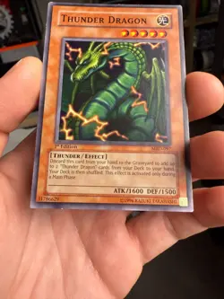 Thunder Dragon MRD-097 - YuGiOh! Metal Raiders 1st Edition - Image 4