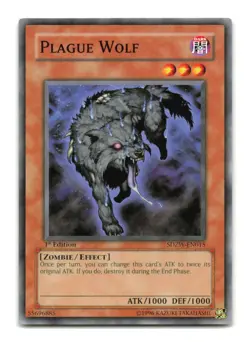 Plague Wolf - SDZW-EN015 - YuGiOh-LP - Image 1