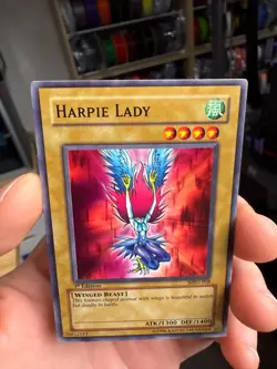 Yugioh Harpie Lady 1st Edition MRD-008 Common Vintage - Image 3